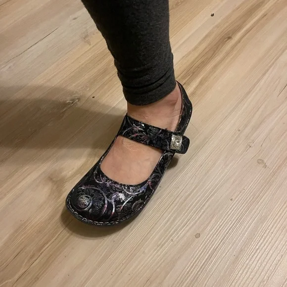 Alegria PAL-539 PG Lite Paloma Mary
Janes Iridescent Black Leather EU 37/
US 7.5 - Picture 2 of 13